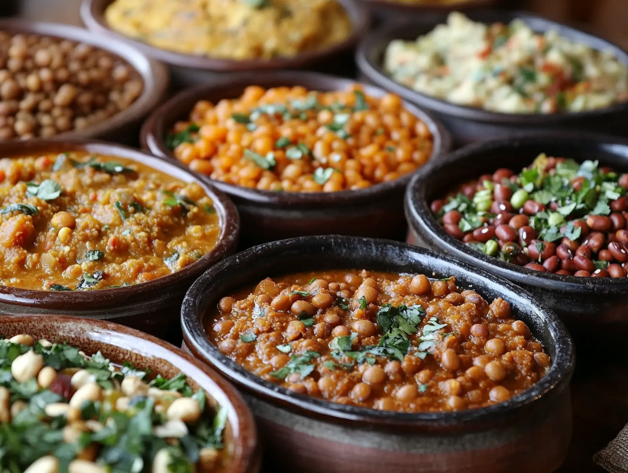 variety of protein sources